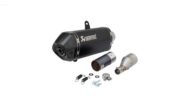 Racing Exhaust AKRAPOVIC SLIP-ON | Vespa GTS/GTS Super 125/150cc 4T LC iGet (`20-) Euro5 Akrapovic  Falan Parts