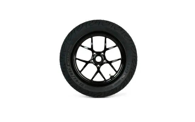 Complete Wheel Set (front+rear incl. mounting kit) BGM PRO SPORT 13-inch Gloss Black | MICHELIN City Grip 2 120+130/70-13 | Vespa GTS, GTS Super, GTV, Sei Giorni, GT 60, GT, GT L 125-300cc BGM  Falan Parts