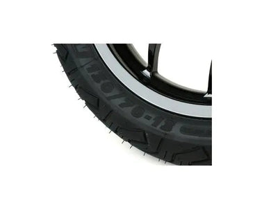 Complete Wheel Set (front+rear incl. mounting kit) BGM PRO SPORT 13-inch Gloss Black | MICHELIN City Grip 2 120+130/70-13 | Vespa GTS, GTS Super, GTV, Sei Giorni, GT 60, GT, GT L 125-300cc BGM  Falan Parts