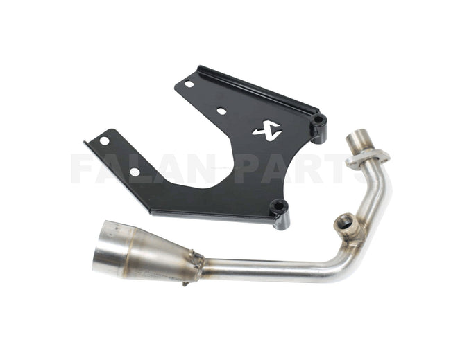 Akrapovic Manifold + Original Bracket | Vespa Sprint/Primavera 50CC 2V/3V/4V E4/5 4T Akrapovic 343.71 Falan Parts