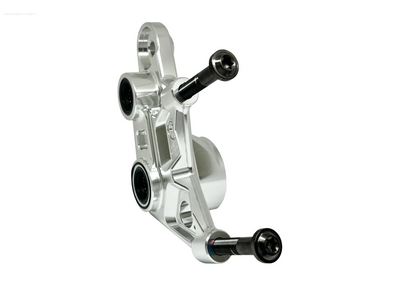 Axle Seating 1O1 Factory Silver 100mm Monoblock | Vespa GTS/GTS Super 125/-300cc (`23-) 1O1 Factory  Falan Parts