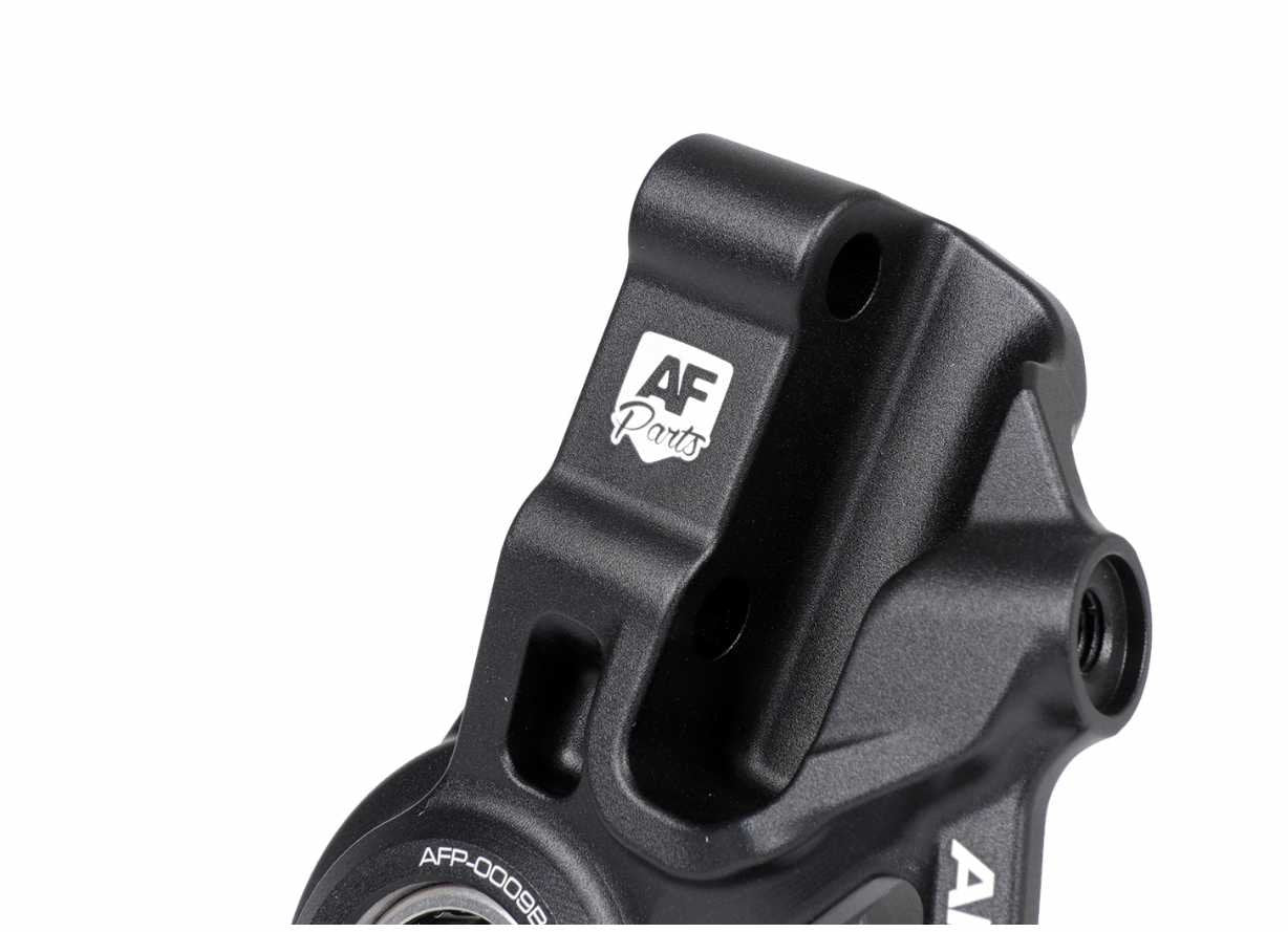 Axle Seating AF Parts CNC Radial Black | Vespa LX/S/ ET2-4/ GT/GT L/ GTS 125-300cc AF Parts  Falan Parts