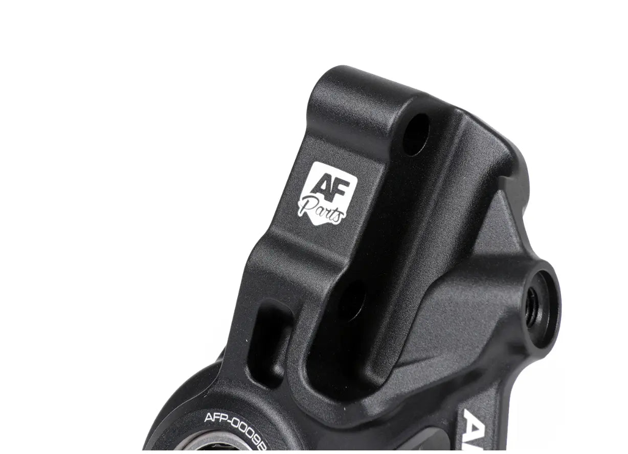 Axle Seating AF Parts CNC Radial Black | Vespa LX/S/ ET2-4/ GT/GT L/ GTS 125-300cc AF Parts  Falan Parts