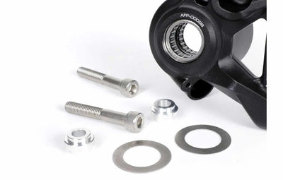 Axle Seating AF Parts CNC Radial Black | Vespa LX/S/ ET2-4/ GT/GT L/ GTS 125-300cc AF Parts  Falan Parts