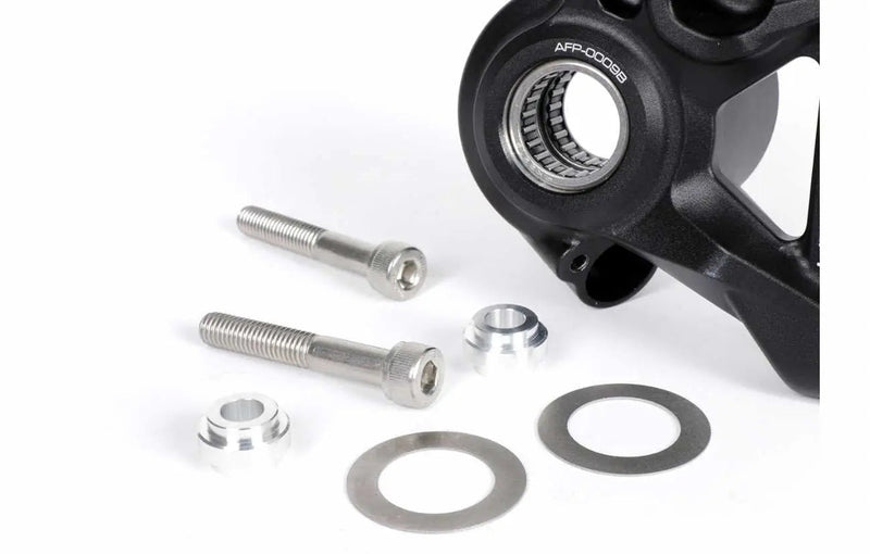 Axle Seating AF Parts CNC Radial Black | Vespa LX/S/ ET2-4/ GT/GT L/ GTS 125-300cc AF Parts  Falan Parts