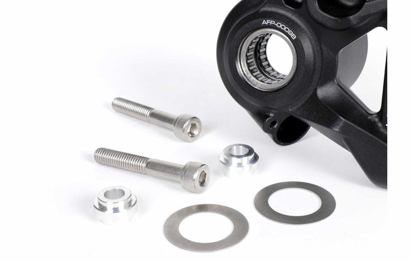 Axle Seating AF Parts CNC Radial Black | Vespa LX/S/ ET2-4/ GT/GT L/ GTS 125-300cc AF Parts  Falan Parts
