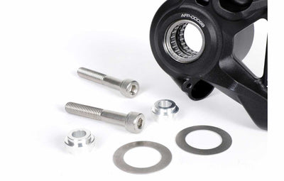 Axle Seating AF Parts CNC Radial Black | Vespa LX/S/ ET2-4/ GT/GT L/ GTS 125-300cc AF Parts  Falan Parts