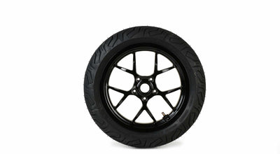 Complete Wheel Set (front+rear incl. mounting kit) BGM PRO SPORT 13-inch Gloss Black | MICHELIN City Grip 2 130+140/60-13 | Vespa GTS, GTS Super, GTV, Sei Giorni, GT 60, GT, GT L 125-300cc BGM  Falan Parts