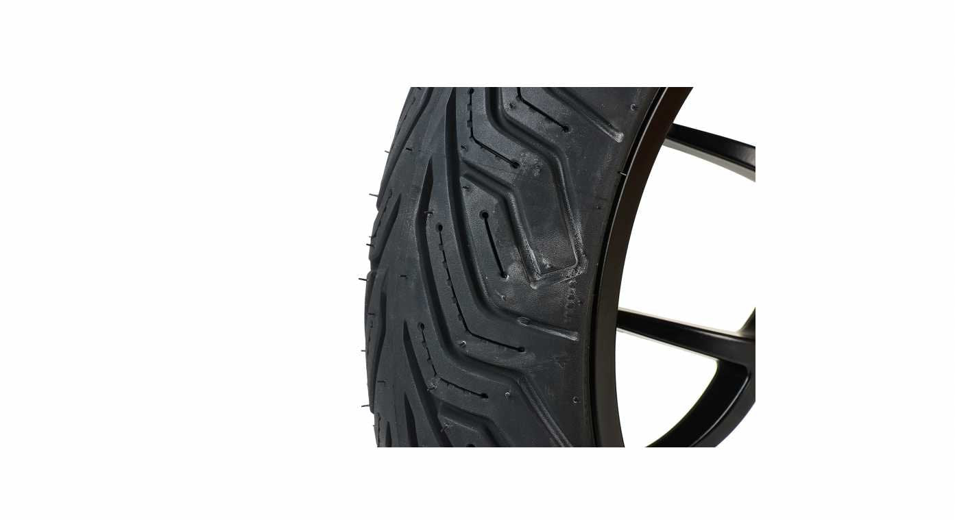 Complete Wheel Set (front+rear incl. mounting kit) BGM PRO SPORT 13-inch Matt Black | MICHELIN City Grip 2 130+140/60-13 | Vespa GTS, GTS Super, GTV, Sei Giorni, GT 60, GT, GT L 125-300cc BGM  Falan Parts