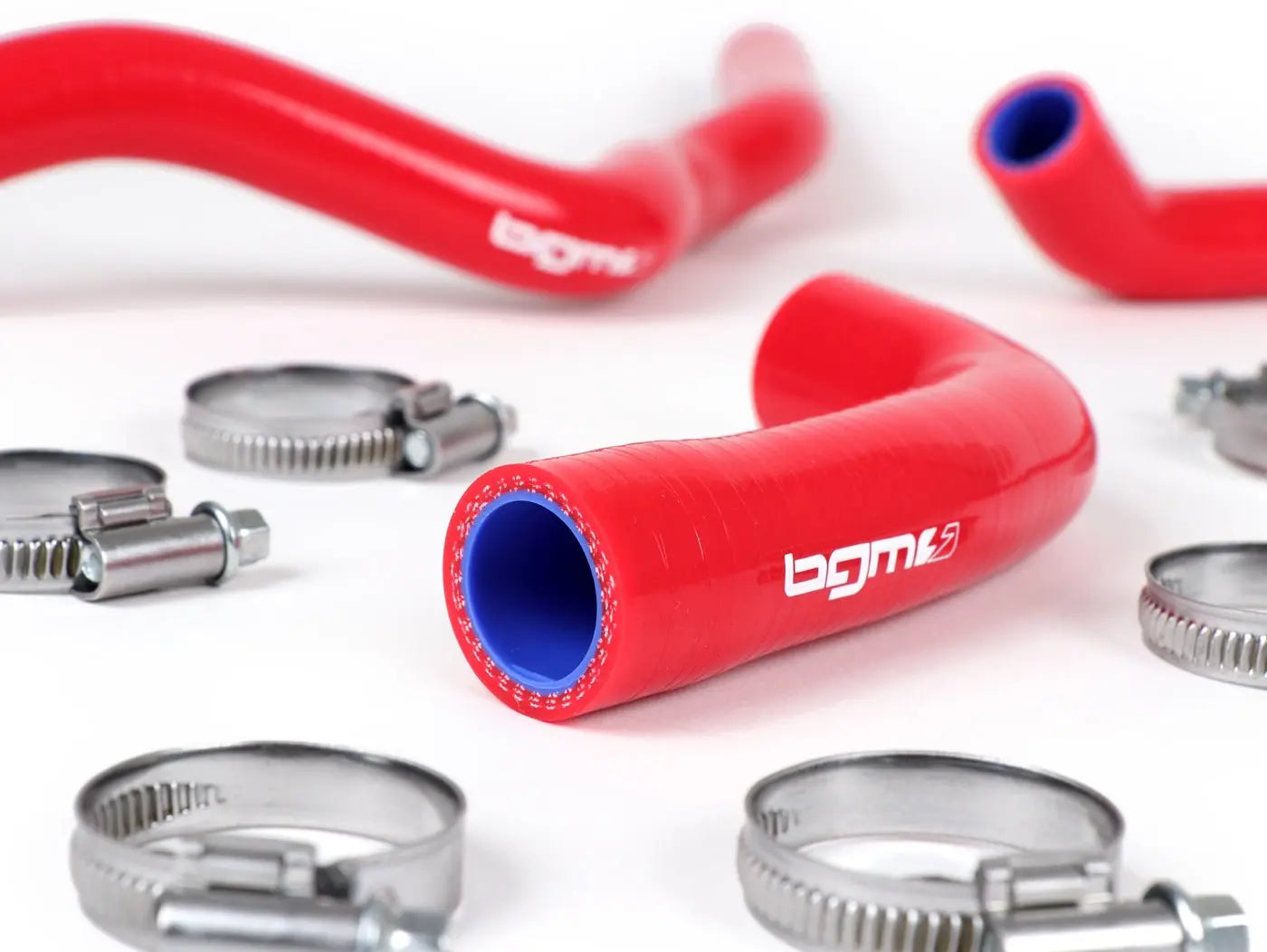 Coolant Hose Set BGM PRO Silicone 180°C | Vespa GTS Models 125-300cc BGM 129.95 Falan Parts