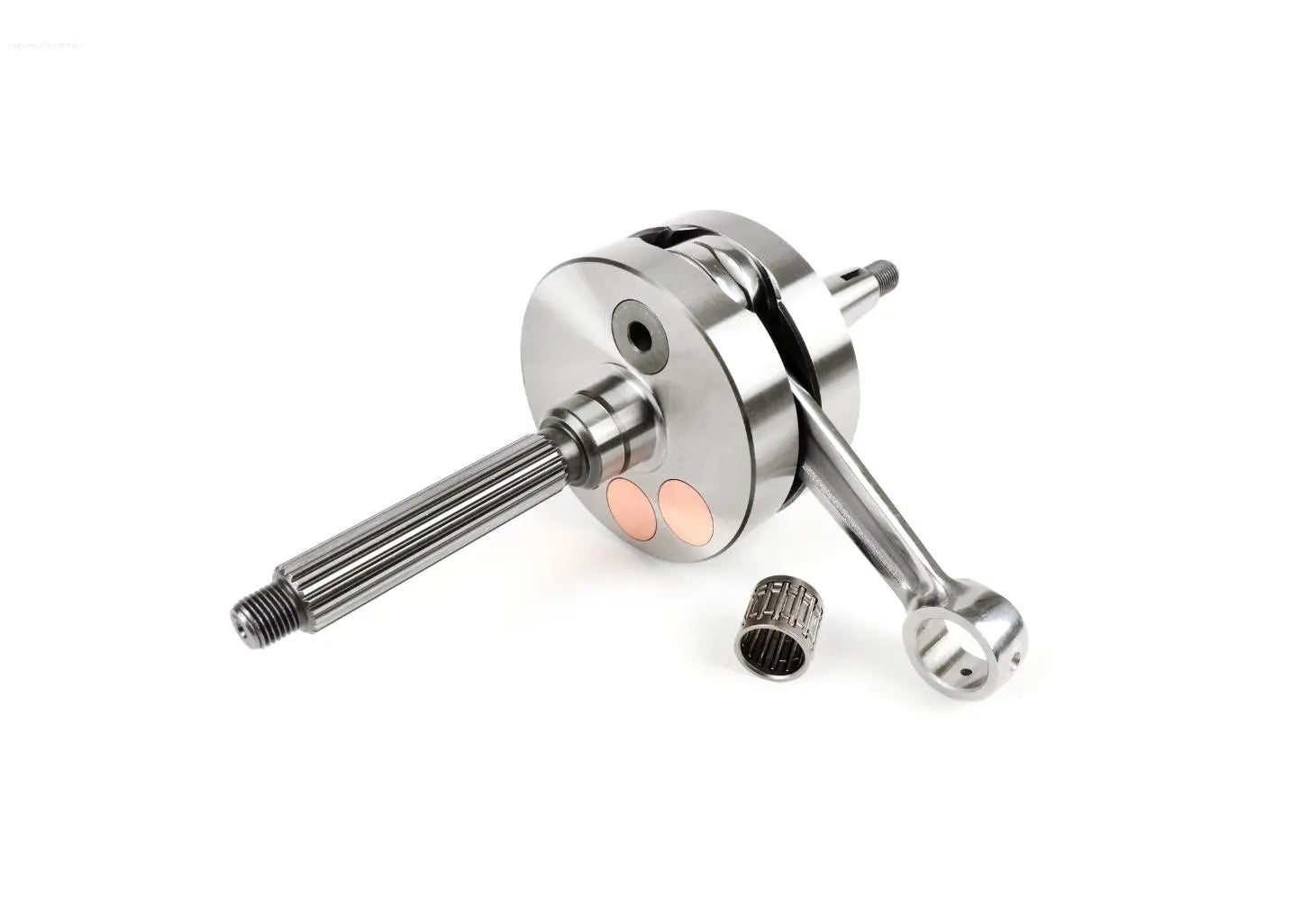 Crankshaft Long Stroke BGM Evolution 2 55mm Stroke 110mm Conrod | Piaggio Maxi 2-stroke, Aprilia SR125, Gilera Runner 125FX, 180FXR, Italjet Dragster 125, 180, Piaggio SKR125, SKR150, TPH125, Skipper125, Skipper150, Hexagon 125EX, 150E BGM  Falan Parts