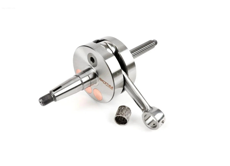 Crankshaft Long Stroke BGM Evolution 2 55mm Stroke 110mm Conrod | Piaggio Maxi 2-stroke, Aprilia SR125, Gilera Runner 125FX, 180FXR, Italjet Dragster 125, 180, Piaggio SKR125, SKR150, TPH125, Skipper125, Skipper150, Hexagon 125EX, 150E BGM  Falan Parts