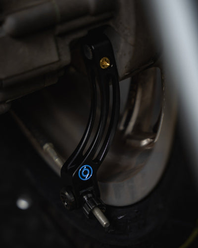 Drum Brake Linkage Arm 1O1 Factory CNC Black | Vespa LX/S/Primavera/Sprint 3V i.e. 125-150cc | PIAGGIO Fly/Liberty i.e. 3V 125cc 1O1 Factory  Falan Parts
