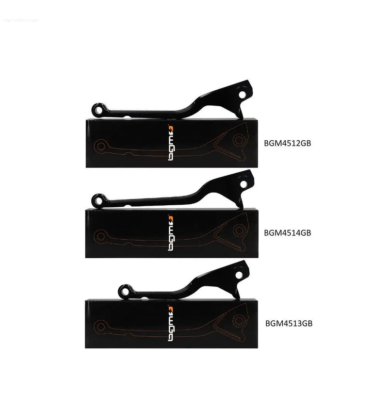 Brake Levers BGM PRO Black CNC Shorty | Vespa GTS/GTS Super 125-300ccm (2023-) BGM  Falan Parts