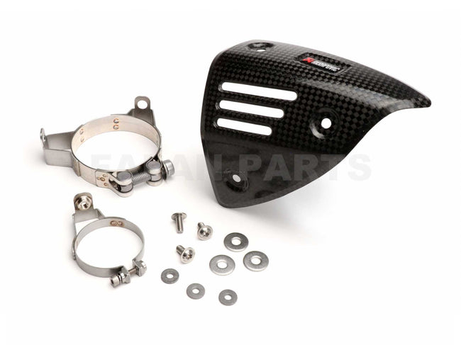 Heat Shield AKRAPOVIC Exhaust Manifold | Vespa GTS 125-300cc i.e. 4T LC Akrapovic 107.18 Falan Parts