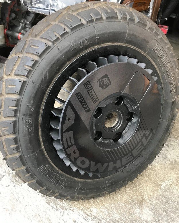 Hub Cap AF Parts AEROWHEEL 10" Rim | Vespa ET2/ET4 50-150cc Piaggio ZIP AF Parts 162.55 Falan Parts