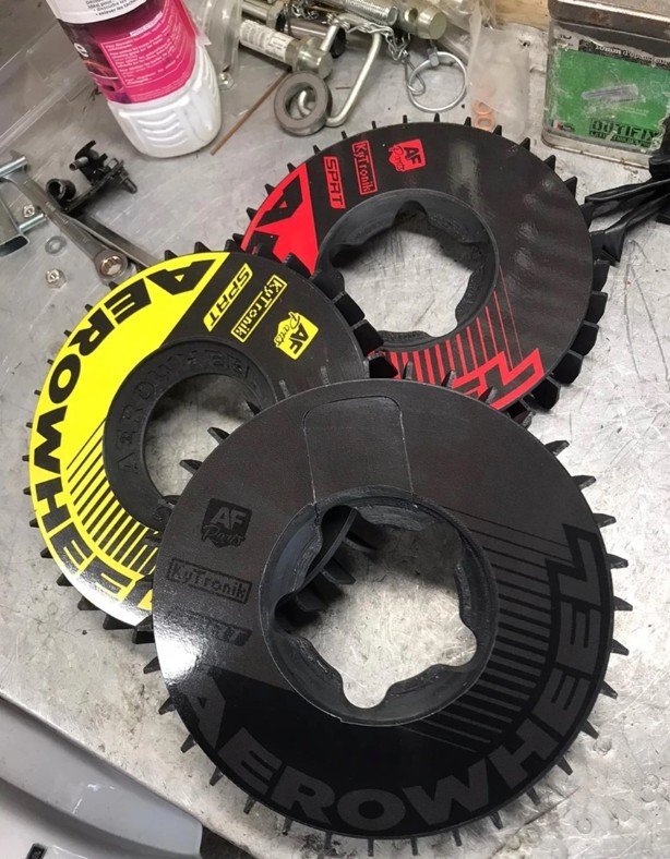 Hub Cap AF Parts AEROWHEEL 10" Rim | Vespa ET2/ET4 50-150cc Piaggio ZIP AF Parts 162.55 Falan Parts