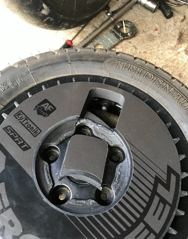 Hub Cap AF Parts AEROWHEEL 10" Rim | Vespa ET2/ET4 50-150cc Piaggio ZIP AF Parts 162.55 Falan Parts