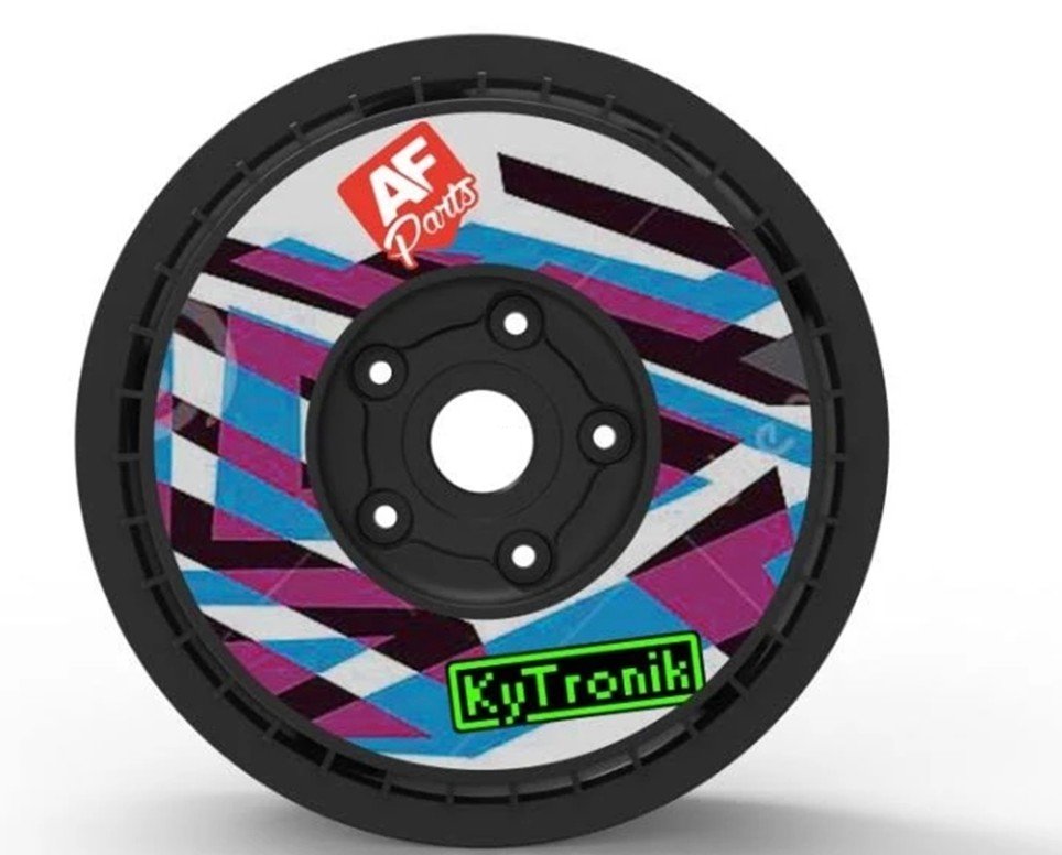 Hub Cap AF Parts AEROWHEEL 10" Rim | Vespa ET2/ET4 50-150cc Piaggio ZIP AF Parts 162.55 Falan Parts