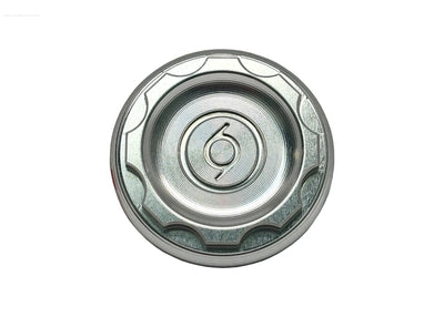 Hub Nut Cover 1O1 Factory Silver | Vespa ET2/ET4/LX/LXV/S/Primavera/Sprint/GTS/GTS Super/GTV/GT 60/GT/GT L 50-300cc 2T/4T 1O1 Factory  Falan Parts