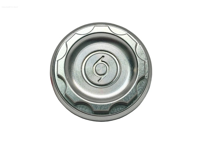Hub Nut Cover 1O1 Factory Silver | Vespa ET2/ET4/LX/LXV/S/Primavera/Sprint/GTS/GTS Super/GTV/GT 60/GT/GT L 50-300cc 2T/4T 1O1 Factory  Falan Parts