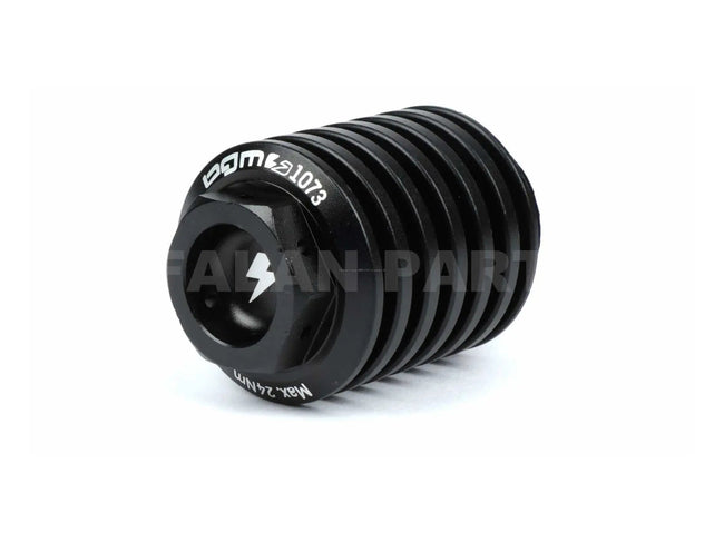 Oil drain plug BGM PRO CNC Black Matt | Vespa / Piaggio 125-400cc BGM  Falan Parts