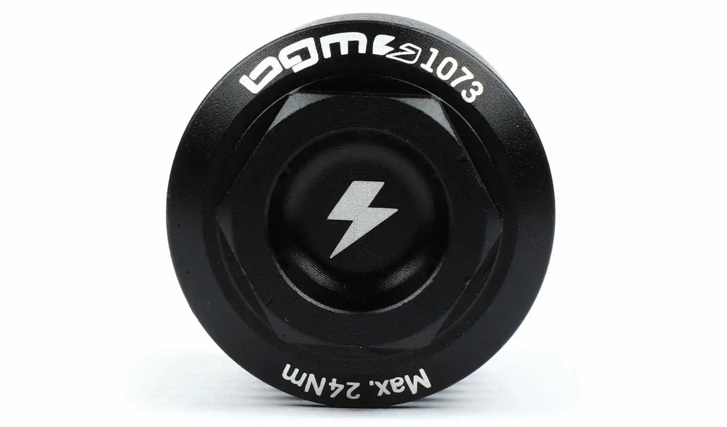 Oil drain plug BGM PRO CNC Black Matt | Vespa / Piaggio 125-400cc BGM  Falan Parts