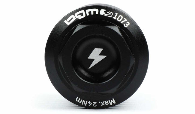 Oil drain plug BGM PRO CNC Black Matt | Vespa / Piaggio 125-400cc BGM  Falan Parts