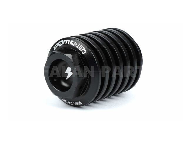 Oil drain plug BGM PRO CNC Black Matt | Vespa / Piaggio 125-400cc BGM  Falan Parts