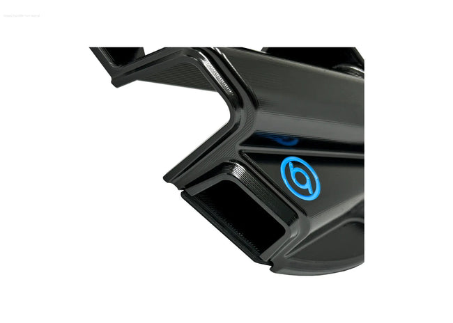 Race Duct-S6 CNC 1O1 Factory Black | Vespa ET2/ET4/LX/LXV/S/946/GTS/GTS Super/GTV/GT 60/GT/GT L 50-300cc 2T/4T 1O1 Factory  Falan Parts