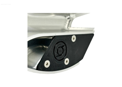 Race Duct-S6 CNC 1O1 Factory Silver | Vespa ET2/ET4/LX/LXV/S/946/GTS/GTS Super/GTV/GT 60/GT/GT L 50-300cc 2T/4T 1O1 Factory  Falan Parts