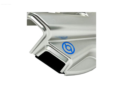 Race Duct-S6 CNC 1O1 Factory Silver | Vespa ET2/ET4/LX/LXV/S/946/GTS/GTS Super/GTV/GT 60/GT/GT L 50-300cc 2T/4T 1O1 Factory  Falan Parts