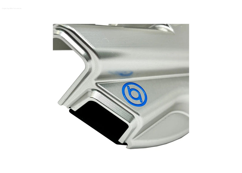 Race Duct-S6 CNC 1O1 Factory Silver | Vespa ET2/ET4/LX/LXV/S/946/GTS/GTS Super/GTV/GT 60/GT/GT L 50-300cc 2T/4T 1O1 Factory  Falan Parts