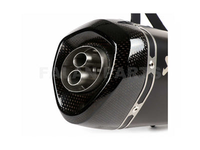 Racing Exhaust AKRAPOVIC Black Edition 2020 | Vespa GTS/GTS Super/GTV/GT 60 125-300ccc i.e. 4T Akrapovic 751.42 Falan Parts