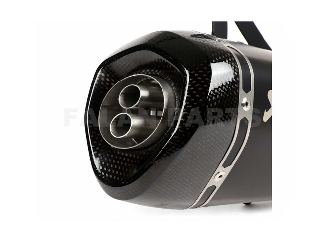 Racing Exhaust AKRAPOVIC Black Edition 2020 | Vespa GTS/GTS Super/GTV/GT 60 125-300ccc i.e. 4T Akrapovic 751.42 Falan Parts