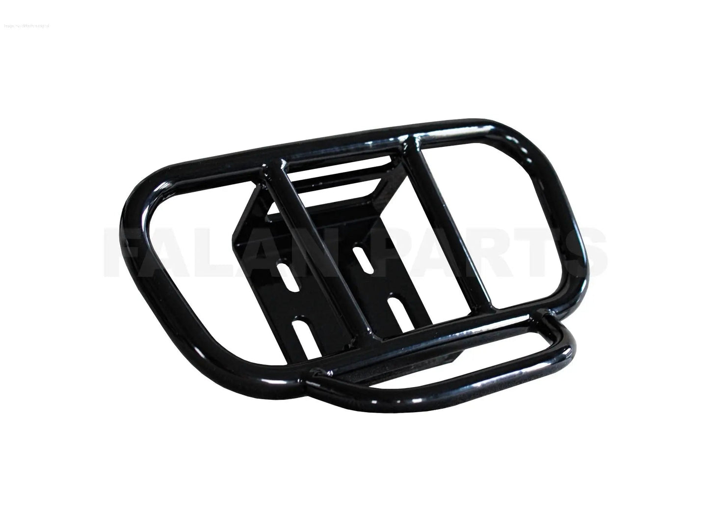Luggage Carrier APLUS Rear Gloss Black | Vespa Primavera/Sprint 50-150cc A-PLUS  Falan Parts