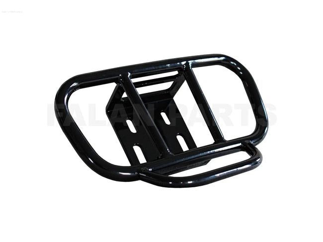 Luggage Carrier APLUS Rear Gloss Black | Vespa Primavera/Sprint 50-150cc A-PLUS  Falan Parts