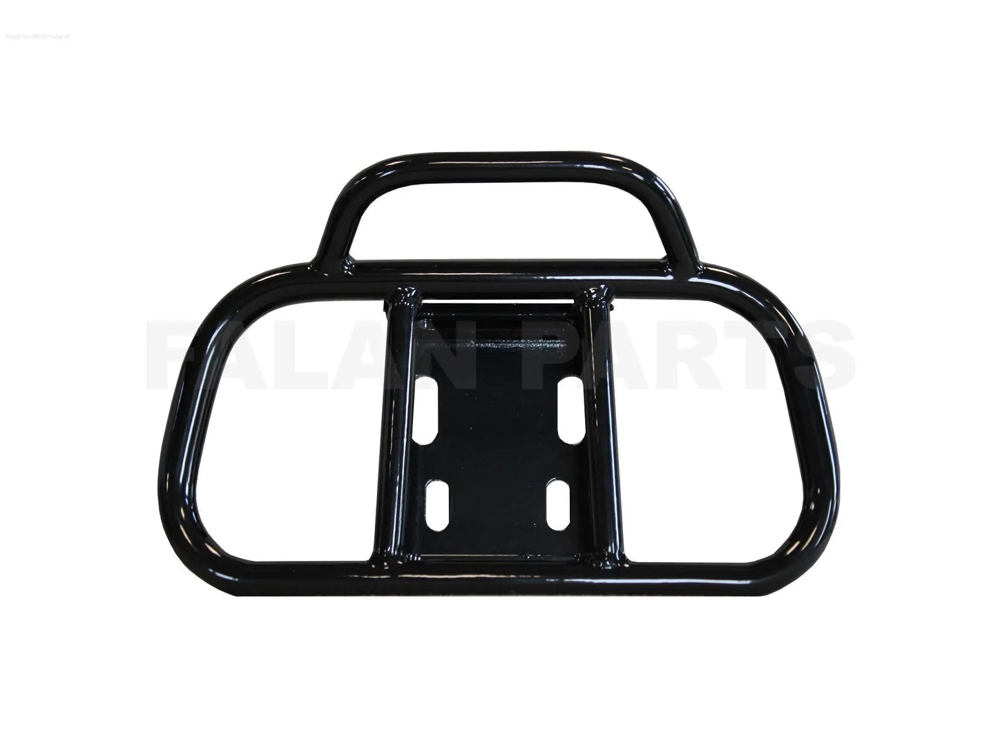 Luggage Carrier APLUS Rear Gloss Black | Vespa Primavera/Sprint 50-150cc A-PLUS  Falan Parts