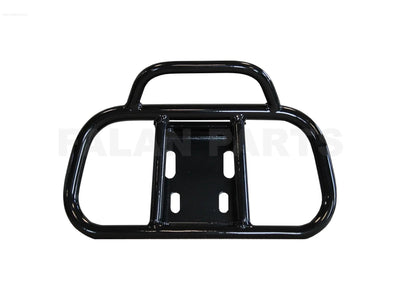 Luggage Carrier APLUS Rear Gloss Black | Vespa Primavera/Sprint 50-150cc A-PLUS  Falan Parts