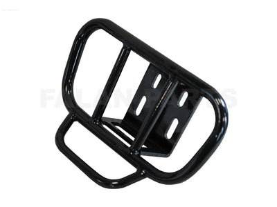 Luggage Carrier APLUS Rear Gloss Black | Vespa Primavera/Sprint 50-150cc A-PLUS  Falan Parts