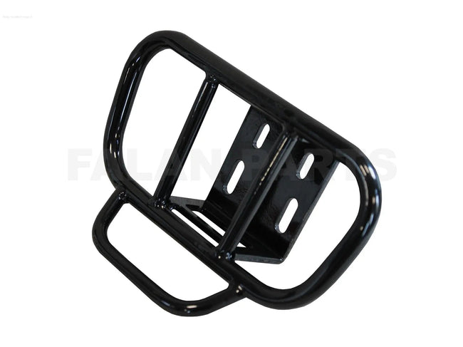 Luggage Carrier APLUS Rear Gloss Black | Vespa Primavera/Sprint 50-150cc A-PLUS  Falan Parts