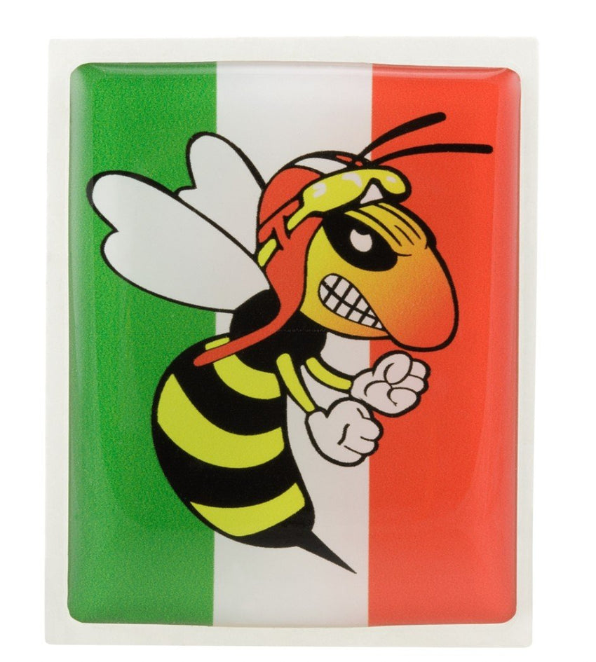 3D Logo Horn Cover Angry Wasp | Vespa LX/LXV/S/Sprint /Primavera/946/GTS Falan Parts 8.54 Falan Parts