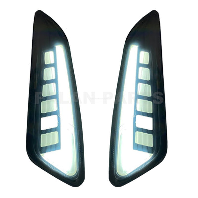 A-Plus flow Turn Signals Kit Indicator Smoked | Vespa Sprint/Primavera 50/150cc A-PLUS 179.95 Falan Parts
