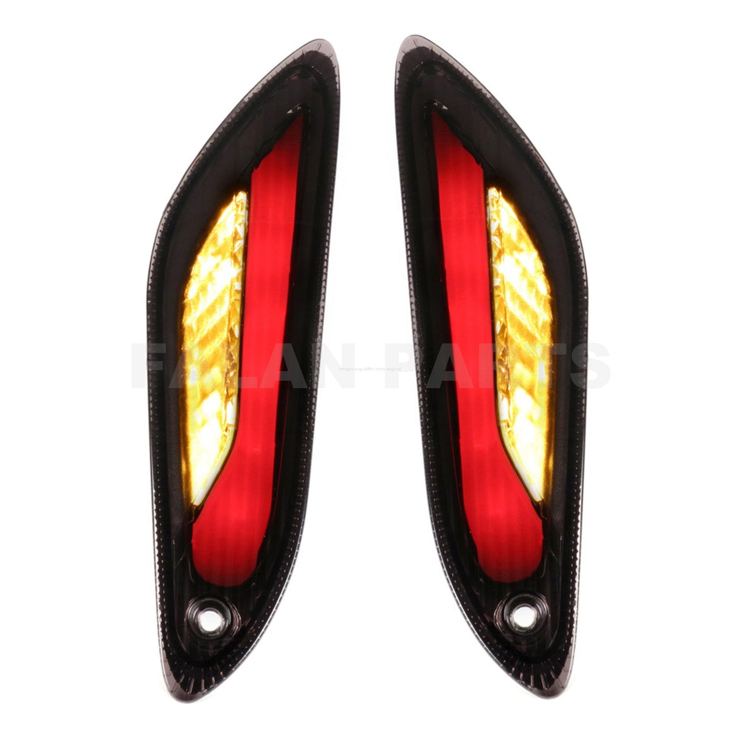 Back Turn Signals Indicator POWER1 Smoked  | Vespa Primavera / Sprint POWER1 79.95 Falan Parts