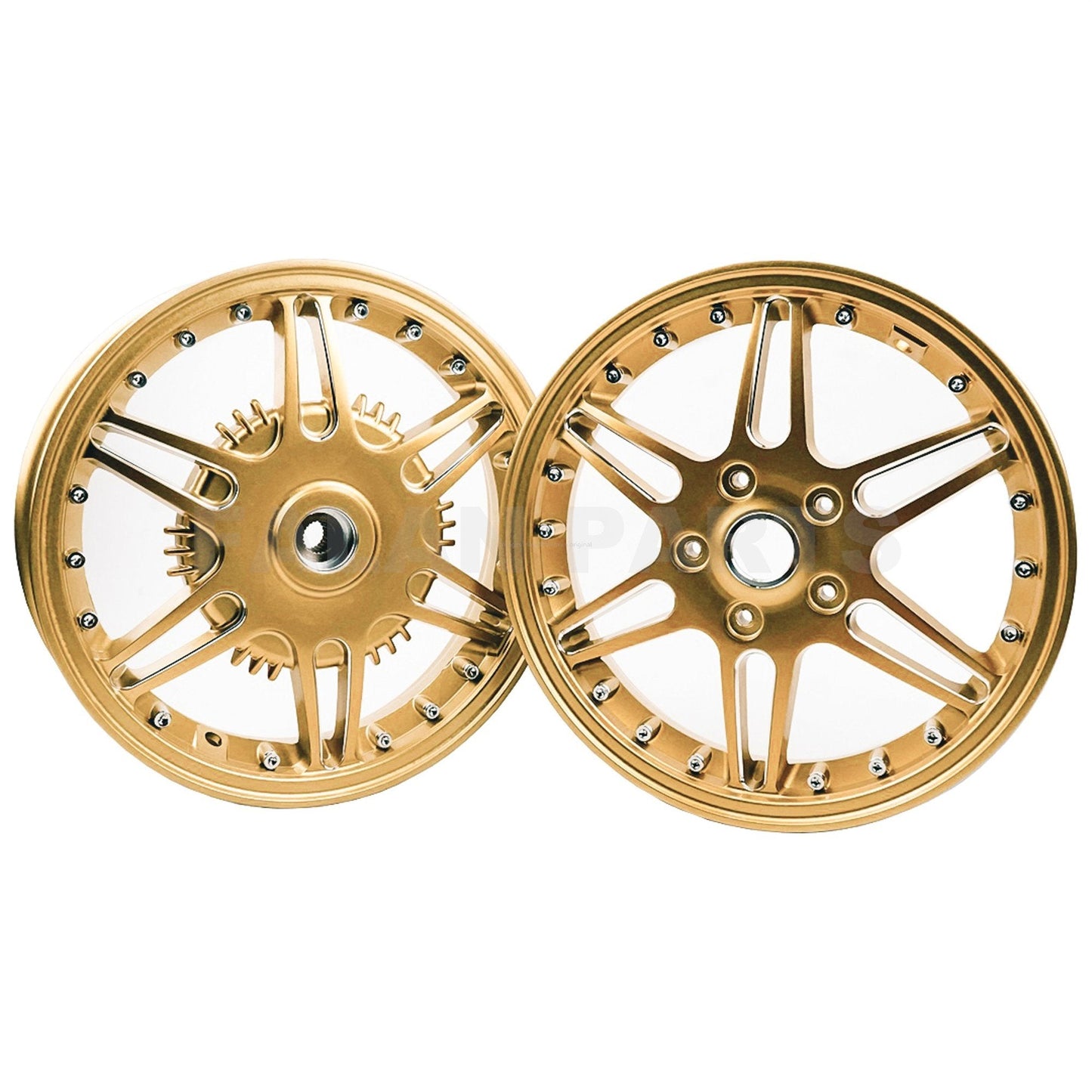 CNC Rim Set 2.0 | Vespa Sprint/ Primavera 50-150cc Falan Parts 289.95 Falan Parts