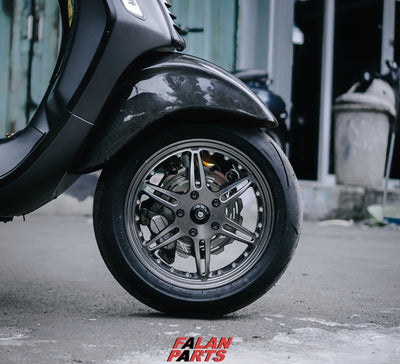 CNC Rim Set 2.0 | Vespa Sprint/ Primavera 50-150cc Falan Parts 289.95 Falan Parts