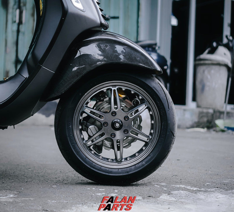 CNC Rim Set 2.0 | Vespa Sprint/ Primavera 50-150cc Falan Parts 289.95 Falan Parts