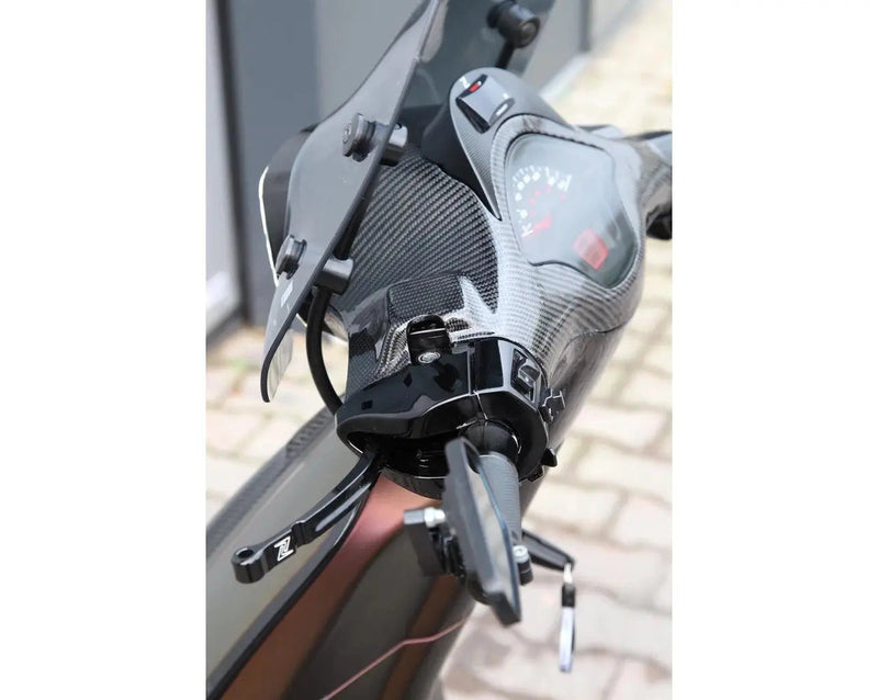 Carbon Fiber Steering Wheel Housing | Vespa Sprint 50-150 Falan Parts 245.98 Falan Parts