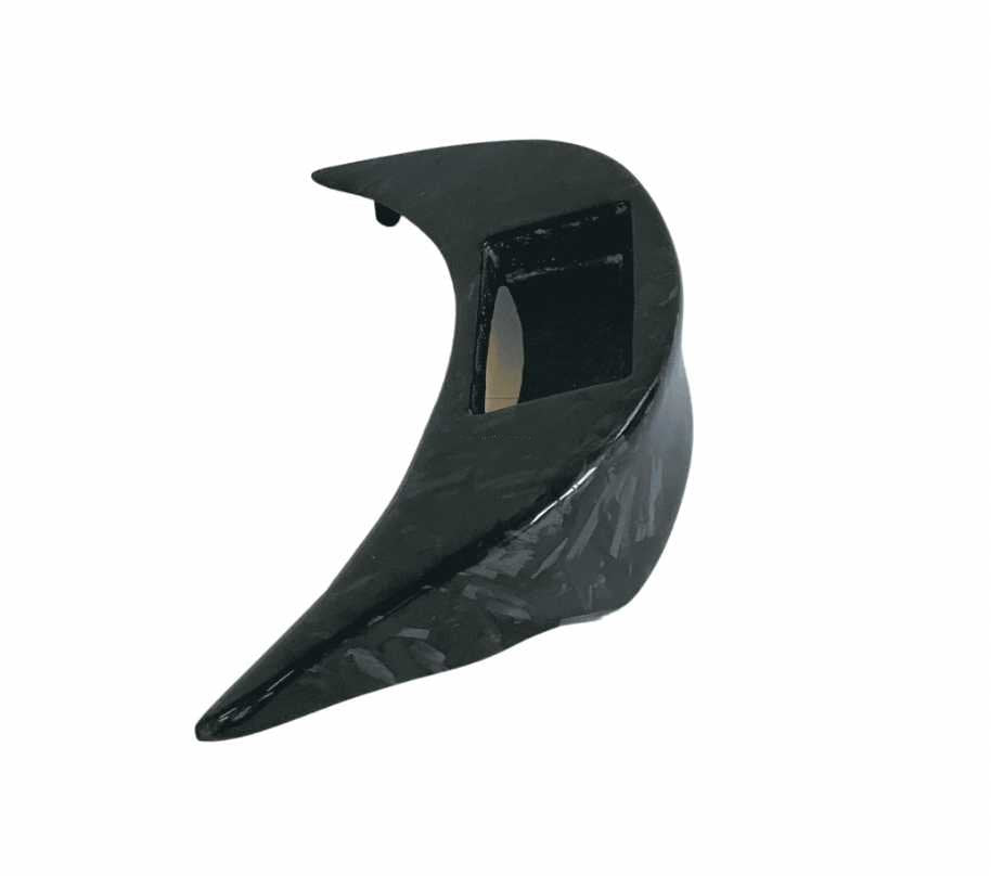 Forged Carbon Fiber Cockpit Spoiler | Koso Volt meter | Vespa Sprint 50-150cc Falan Parts 94.95 Falan Parts