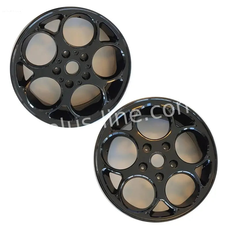 CNC Rims Set Gloss Black | Vespa GTS/GTS Super/GTV/GT 60/GT/GT L 125-300cc Falan Parts  Falan Parts